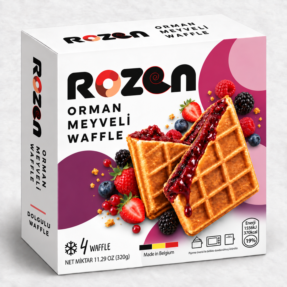 Orman Meyveli Waffle