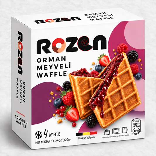 Orman Meyveli Waffle